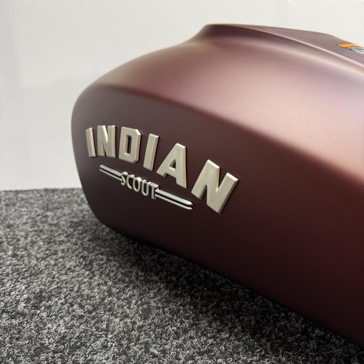 Indian Scout Bobber / Rogue Full Body Kit In Matt Maroon Red